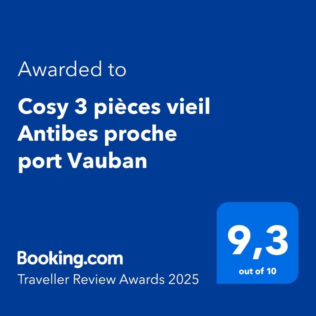 Cosy 3 Pieces Vieil Antibes Proche Port Vauban Leilighet Eksteriør bilde